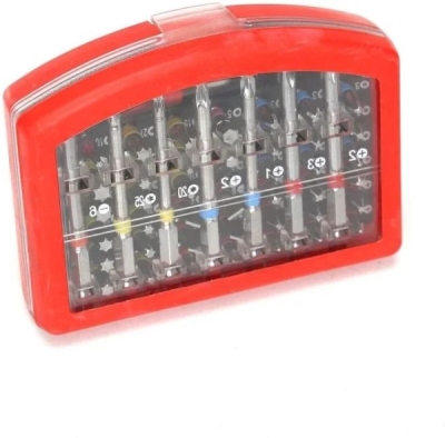 Bity TORX, IMBUS 1/4", 25 a 75 mm, sada 56 ks, TA1206