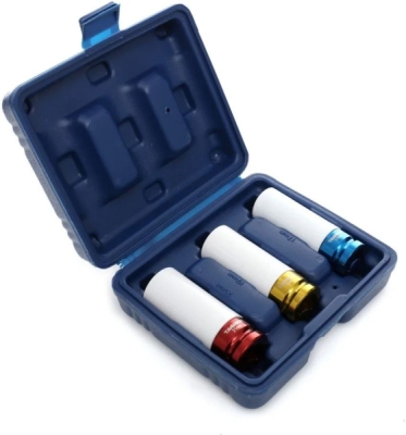 Nástrčné klíče 1/2" na hliníkové alu ráfky, 17, 19 a 21 mm, sada 3 ks, TA1253