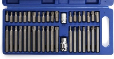 Bity TORX, SPLINE, IMBUS, sada 40 ks, TA1204