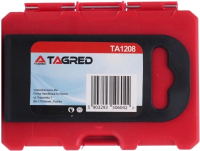 Úderové bity TORX, PZ1, HEX3, TX, sada 32 ks, TA1208