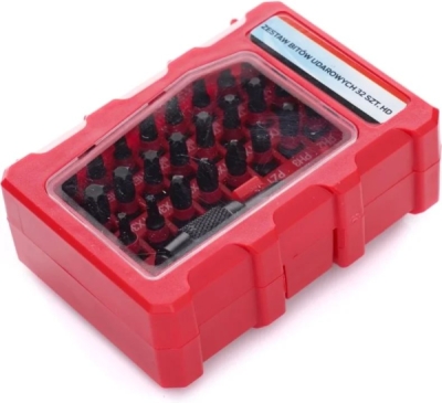 Úderové bity TORX, PZ1, HEX3, TX, sada 32 ks, TA1208