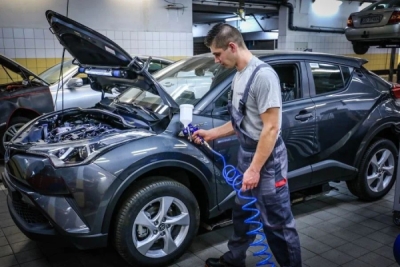 Tagred TA133, Stříkací pistole HVLP s regulátorem, odvlhčovačem, tryskami