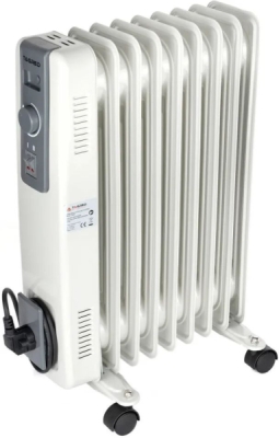 Tagred TA920, Elektrické olejové topení 2000W, 9 žeber, bílé