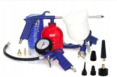 AKČNÍ SET SETTA3383M, Bezolejový kompresor 24l, 230V, 2 písty, 1100W + příslušenství