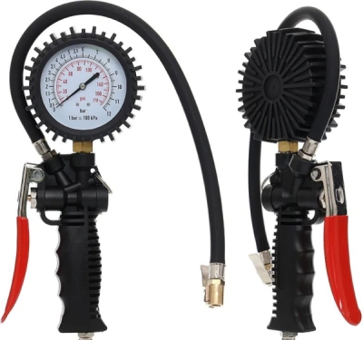 Pistole pro nahuštění kol s manometrem 1/4" do 12 bar, TA140