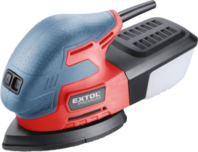 Bruska vibrační 3v1, delta, 220W EXTOL PREMIUM