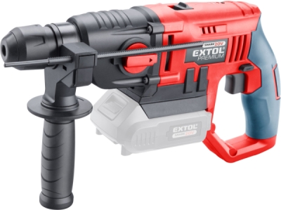 Kladivo vrtací aku SHARE20V, SDS plus, 20V Li-ion, bez baterie a nabíječky EXTOL PREMIUM