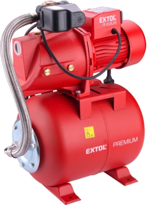 Čerpadlo proudové s tlakovou nádobou, 750W, 5270l/h, 3bar EXTOL PREMIUM