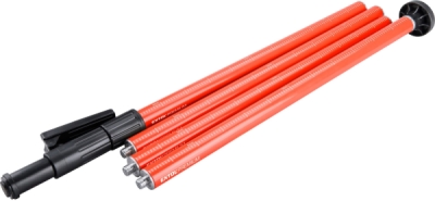 Tyč-stativ k laserům, teleskopická/šroubovací, dosah až 3m, průměr 32mm EXTOL PREMIUM