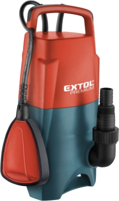 Čerpadlo ponorné kalové, 400W, 8000l/h EXTOL PREMIUM