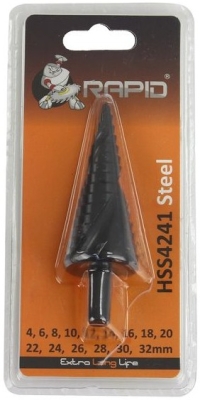 Stupňovitý vrták se spirálou 4-32mm RAPID M22338