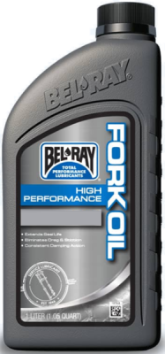Tlumičový olej Bel-Ray 99330-B1LW HIGH PERFORMANCE FORK OIL 15W 1l