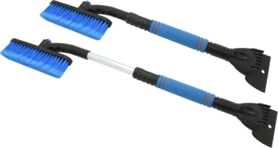 Compass škrabka s košťátkem BLUE teleskopická skládací 55 - 80cm