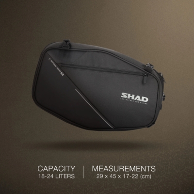 Rozšiřitelná boční brašna SHAD SL58 X0SL581