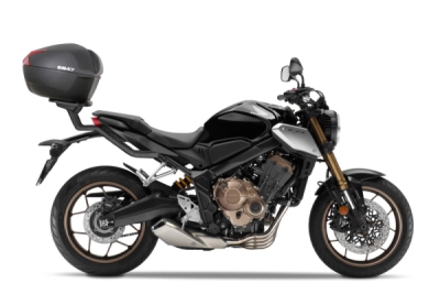 Vrchní kufr na motorku SHAD SH47 D0B47206 černá/červená