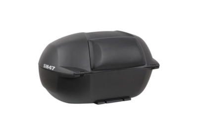 Vrchní kufr na motorku SHAD SH47 D0B47106 černá/bílá