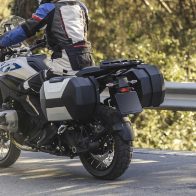 Boční kufry na motorku SHAD SH38X D0B38106 (rozšiřitelný koncept) karbonový