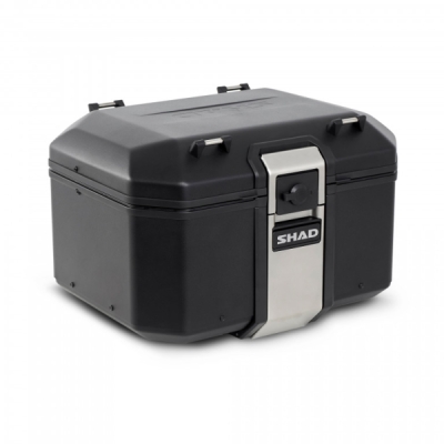 Vrchní hliníkový kufr na motorku SHAD Terra TR48 D0TR48100B BLACK EDITION