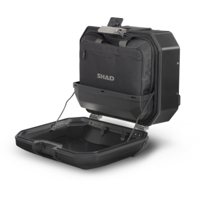 Boční hliníkový kufr na motorku SHAD Terra TR36 D0TR36100LB BLACK EDITION levý