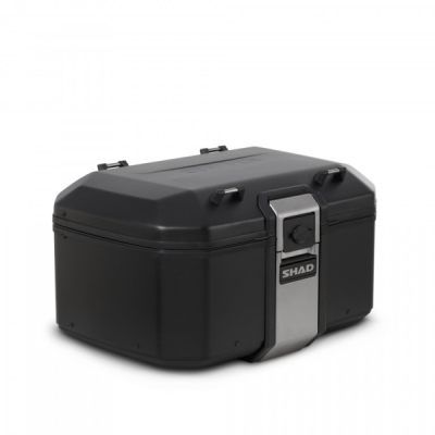 Vrchní hliníkový kufr na motorku SHAD Terra TR55 D0TR55100B BLACK EDITION