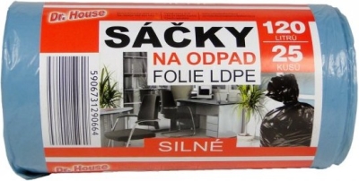 Dr. House sáčky do koše 120 L 25 ks silné