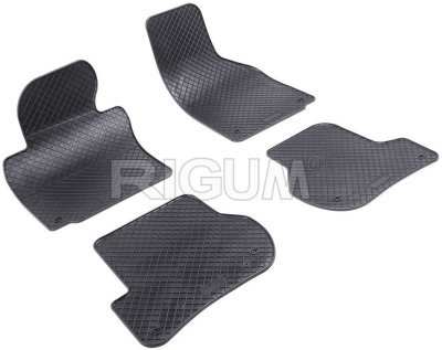 Autokoberce Rigum gumové přesné - ŠKODA Octavia II 2005- DESIGN