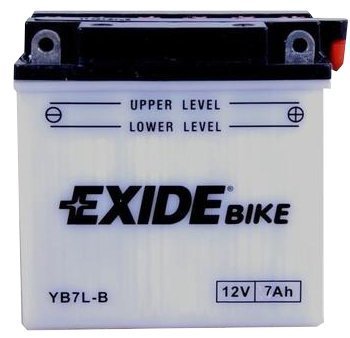 Motobaterie Exide Bike Conventional 12V, 8Ah, EB7L-B