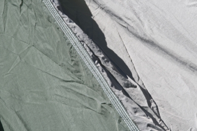 Houpací síť NYLON 275x137cm zeleno-hnědá Cattara 13565