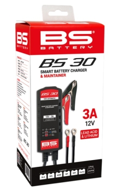 Nabíječka baterií BS-BATTERY 700566 SMART BS30 (suitable also for Lithium) 12V 3A (700.700566)