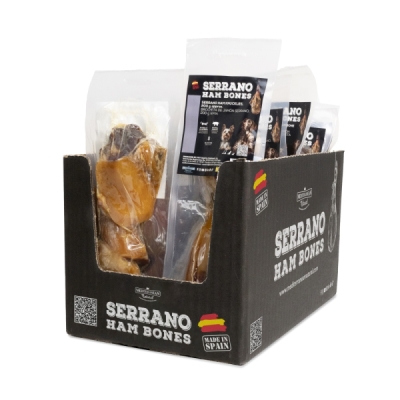 Kost půlka se šunkou a kloubem Serrano cca 200 g