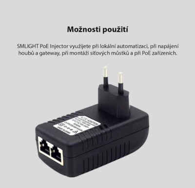 SMLIGHT PoE Injector EU plug