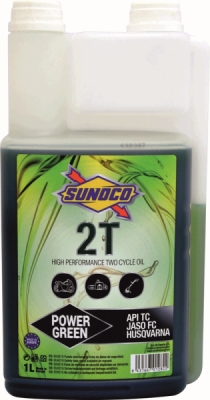 Motorový olej Sunoco 2T Power Green, 1L