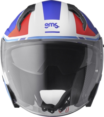 Otevřená helma GMS ZG11601-M42-L VECTUS ZG11601 matná černá-petrolejová-červená L