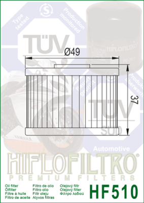 Olejový filtr HIFLOFILTRO HF510