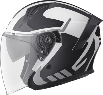 Otevřená helma GMS ZG11601-M31-L VECTUS ZG11601 černo-bílá L