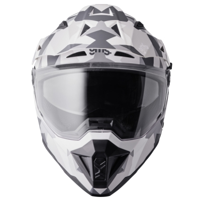Enduro helma GMS ZG15002-M19-2XL ADVENTUS CAMO ZG15002 matná bílo-šedo-maskáčová 2XL