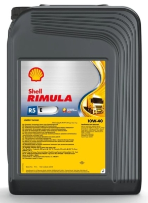 Motorový olej Shell Rimula R5 E 10W-40, 20L