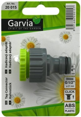 Adaptér hadicový s vnitřním závitem 3/4" a 1/2" Garvia 20015