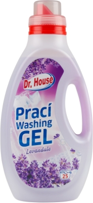 Dr. House gel na praní Levandule (25PD) 1,5 L