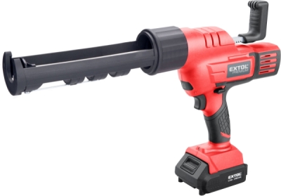 EXTOL PREMIUM pistole vytlačovací, vaničková aku SHARE20V, 20V Li-ion, 2Ah - 8891864