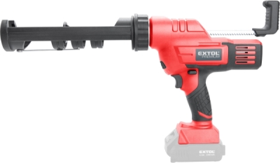 EXTOL PREMIUM pistole vytlačovací, vaničková aku SHARE20V, 20V Li-ion, bez baterie a nabíječky - 8891865