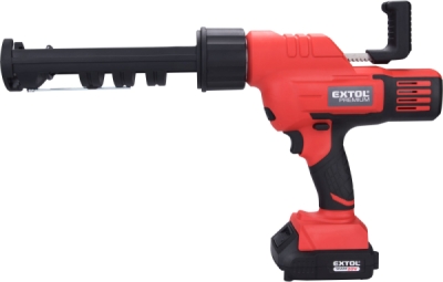 EXTOL PREMIUM pistole vytlačovací, vaničková aku SHARE20V, 20V Li-ion, 2Ah - 8891864