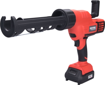 EXTOL PREMIUM pistole vytlačovací, vaničková aku SHARE20V, 20V Li-ion, 2Ah - 8891864