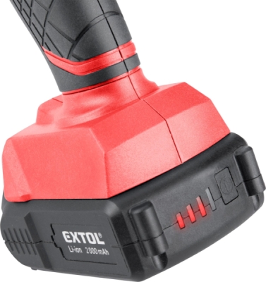 EXTOL PREMIUM pistole vytlačovací, vaničková aku SHARE20V, 20V Li-ion, 2Ah - 8891864