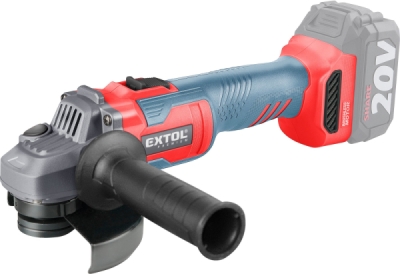 EXTOL PREMIUM uhlová brúska aku SHARE20V, 125mm, BRUSHLESS, bez batérie a nabíjačky - 8891839