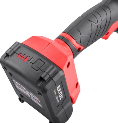 EXTOL PREMIUM pistole horkovzdušná aku SHARE20V, 550°C, 20V Li-ion, 2Ah - 8891866