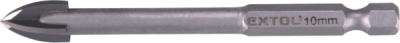 EXTOL PREMIUM vrták na sklo a keramiku karbidový, O 10mm - 8801890