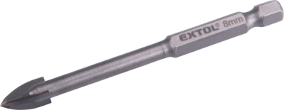 EXTOL PREMIUM vrták na sklo a keramiku karbidový, O 8mm - 8801888