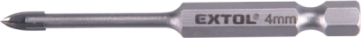 EXTOL PREMIUM vrták na sklo a keramiku karbidový, O 4mm - 8801884