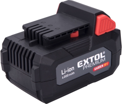 EXTOL PREMIUM baterie akumulátorová GARDEN20V, 20V Li-ion, 4000mAh - 8895782